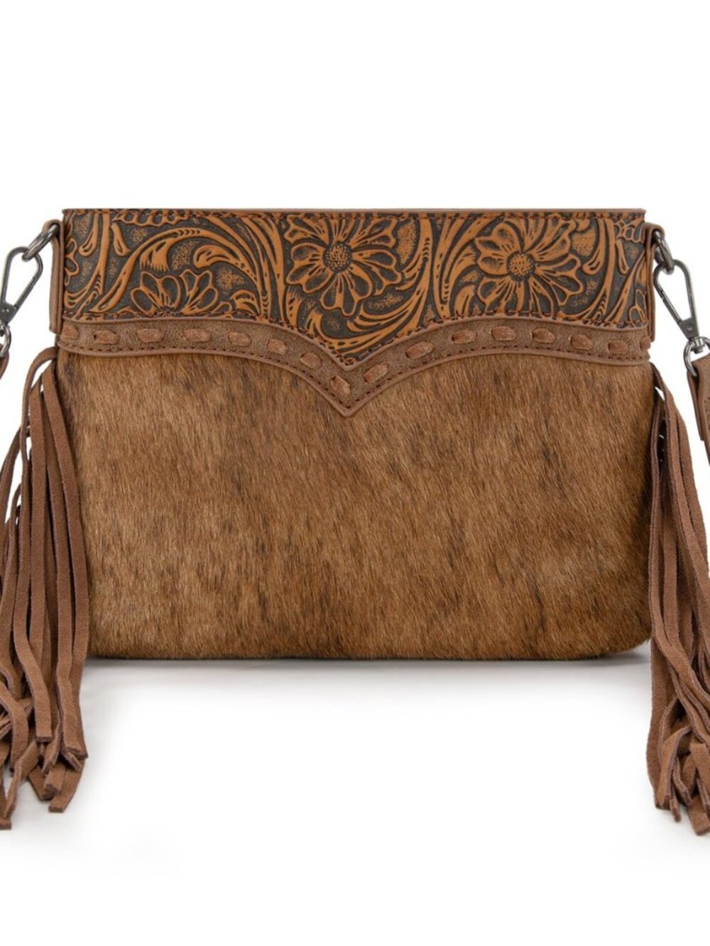 Western Crossbody bag for Women Hair-On Cowhide Purse